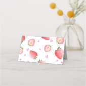 ストロベリーフードテント座席表ベリースウィート プレイスカード (裏面)