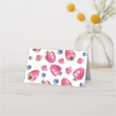 ストロベリーフードテント座席表ベリースウィート プレイスカード (裏面)