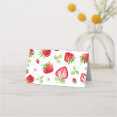 ストロベリーフードテント座席表ベリースウィート プレイスカード (裏面)