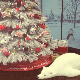 ストロベリーブリス ブラッシュドポリエステルツリースカート