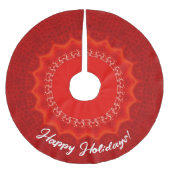 ストロベリーブリス ブラッシュドポリエステルツリースカート (正面)