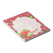 ストロベリーブルー ノートパッド (アングル)