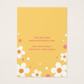 ストロベリーブロッソフォントイエローイヤリングカード (裏面)