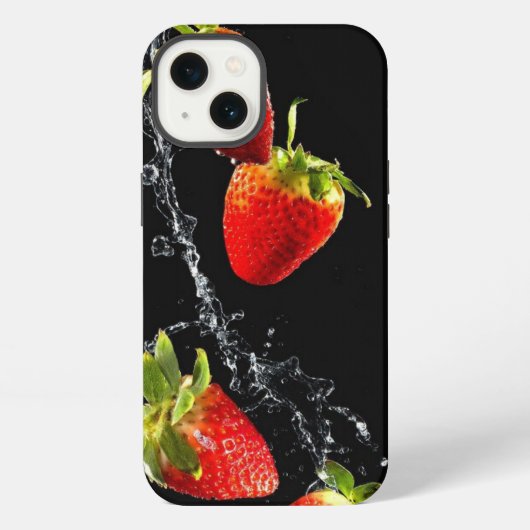 ストロベリープリント Case-Mate iPhoneケース iPhone 13ケース (裏面)