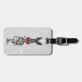 ストロベリーヘア ラゲッジタグ (正面横)