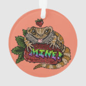 ストロベリーベアーディドラゴン"MINE!" オーナメント (裏面)