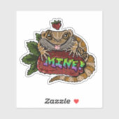 ストロベリーベアーディドラゴン"MINE!" シール (シート)