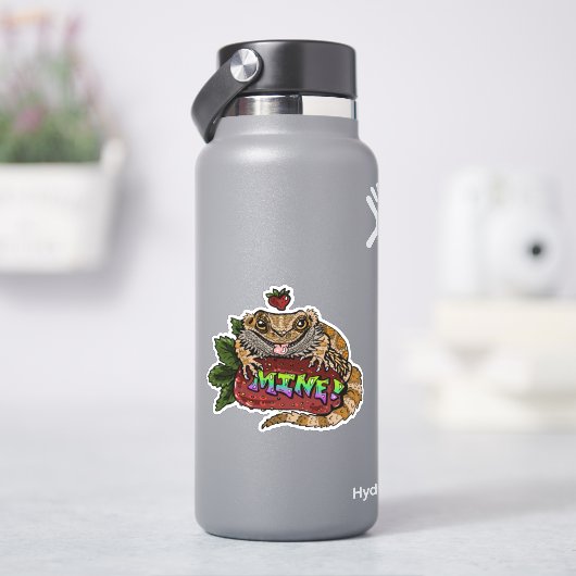 ストロベリーベアーディドラゴン"MINE!" シール (HydroFlask)