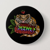 ストロベリーベアーディドラゴン"MINE!" 缶バッジ (正面)