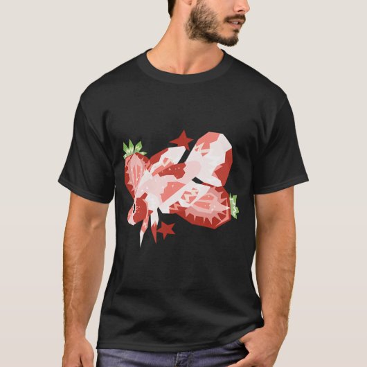 ストロベリーベタ Tシャツ (正面)