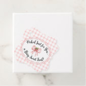 ストロベリーベビーシャワー – メッセージカード フェイバータグ (インサイチュ)