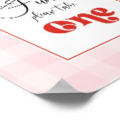 ストロベリーベリーの甘い誕生日の好意 ポスター (角)