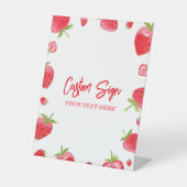 ストロベリーベリースウィートカスタムパーティー 台座サイン (正面)
