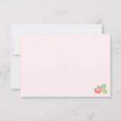 ストロベリーベリースウィートボホサンキューカード サンキューカード (裏面)