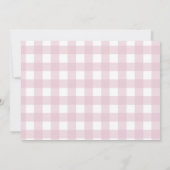 ストロベリーベリースウィート誕生日サンキューカード 案内状 (裏面)