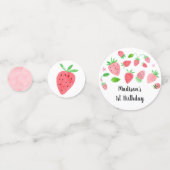 ストロベリーベリースウィート誕生日 コンフェッティ (裏面)