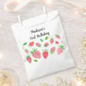 ストロベリーベリースウィート誕生日 フェイバーバッグ (クリップ留めされた状態)
