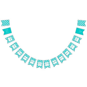 ストロベリーボーリーベリーファースト誕生日マイルストーン  バンティングフラッグ