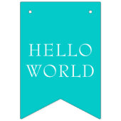 ストロベリーボーリーベリーファースト誕生日マイルストーン  バンティングフラッグ (第2の旗)