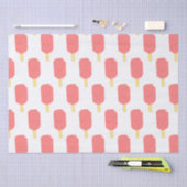 ストロベリーポップシクルキュートカートゥーンスケッチ 薄葉紙 (クラフト)