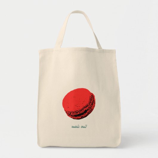 ストロベリーマカロン トートバッグ (正面)