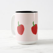 ストロベリーマグ ツートーンマグカップ (正面左)