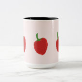 ストロベリーマグ ツートーンマグカップ (中央)