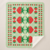 ストロベリーミディアムシェルパブランケット シェルパブランケット (正面)