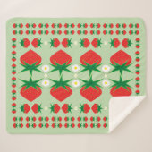 ストロベリーミディアムシェルパブランケット シェルパブランケット (正面(横))