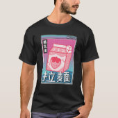 ストロベリーミルクデジタル日本スタイルオタクコンピュータ Tシャツ (正面)
