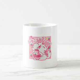 ストロベリーミルク猫 コーヒーマグカップ