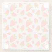 ストロベリーミルク ガラスコースター (裏面)