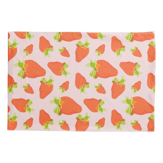 ストロベリーミルク 枕カバー (裏面)