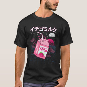 ストロベリーミルクVAPORWAVE原宿 Tシャツ