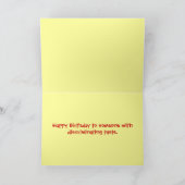 ストロベリーヨギーが好きだって… カード (内部)