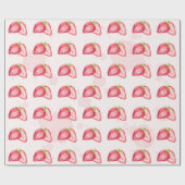 ストロベリーラッピング紙!ベリースウィート！ ラッピングペーパー (フラット)