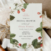 ストロベリーラブズベリースウィートブライダルシャワー 招待状