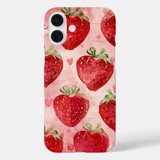 ストロベリーラブ Case-Mate iPhoneケース (裏面)