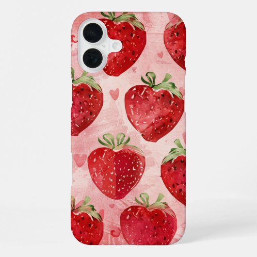 ストロベリーラブ iPhoneケース (裏面)