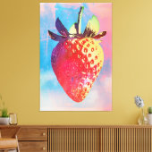 ストロベリーリゾグラフ キャンバスプリント (インサイチュ (リビング))