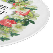 ストロベリーリースホームスイートホームラウンド カッティングボード (角)