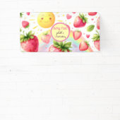 ストロベリーレインボリーファースト1歳 横断幕 (インサイチュ)