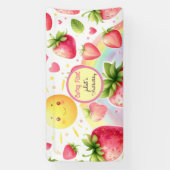 ストロベリーレインボリーファースト1歳 横断幕 (縦)