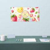 ストロベリーレインボリーファースト1歳 横断幕 (トレードショー)