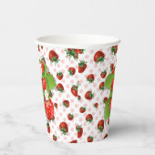 ストロベリーレッド 紙コップ (右)