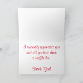 「ストロベリーワッフル」サンキューカード カード (内部)