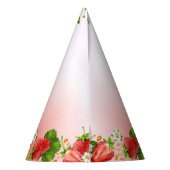 ストロベリーワンの誕生日パーティー パーティーハット (裏面)