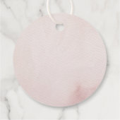 ストロベリーワン誕生日サンキューメッセージカード フェイバータグ (裏面)