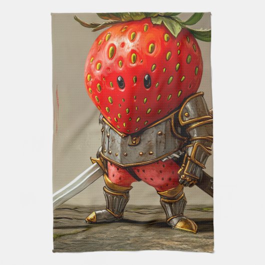 ストロベリー戦士 キッチンタオル (縦)