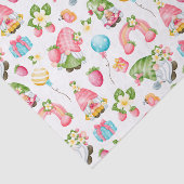 ストロベリー格言ガーデン小さな女の子誕生日 薄葉紙 (詳細)